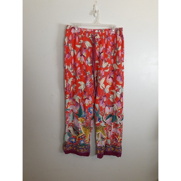 Anthropologie Lil Sire Cheetah Dreams Flannel Sleep Pants SOLD ON EBAY - Picture 4 of 11